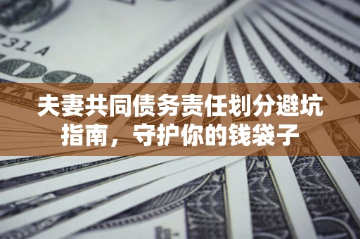 北京夫妻共同债务责任划分避坑指南，守护你的钱袋子